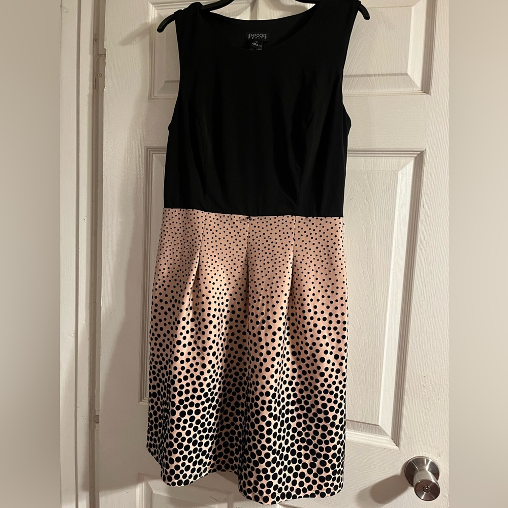 Pink Dotted Dress